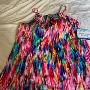 American Beach Tankini high neck swimsuit top